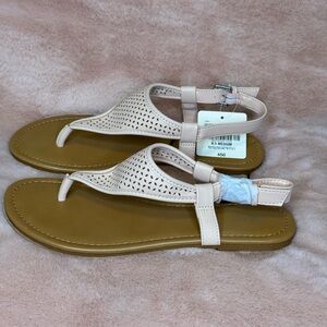 A.N.A Swiss Blush / Tan T-Sandals Women’s Size 8.5 M